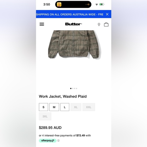 Butter NWT Jacket w/Hood Brown & Purple Size XL Tartan Outlander Vibe - Picture 16 of 16